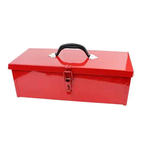 Caja caja herramientas metal portátil N2UC con resistente adecuado para camiones garaje y campamento y