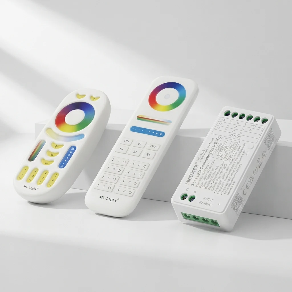 Miboxer FUT037W+ FUT096 FUT092 3In1 WiFi+2.4GHzRF Tuya Smart Voice Control Controller for Color RGB RGBW RGBCCT Led Strip light