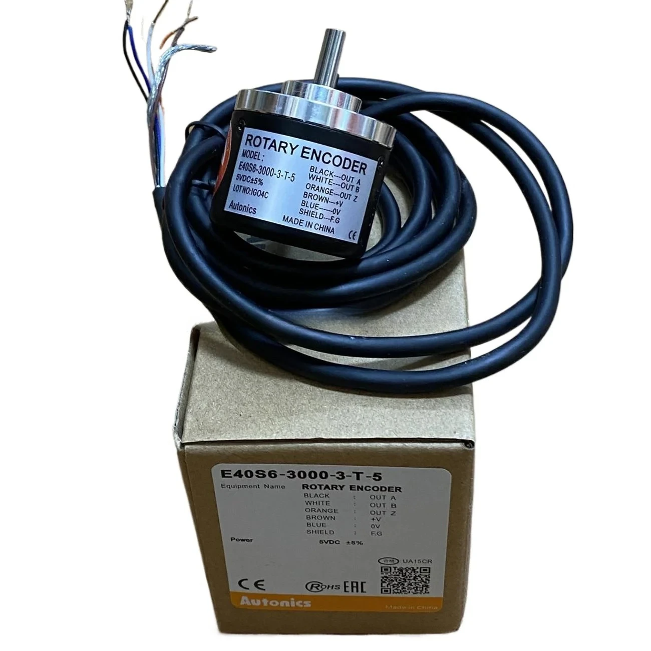 E40S6 E40S8 Rotary Encoder E40S6-1000-3-T-24 1024 360 600 2000 2500-3-N