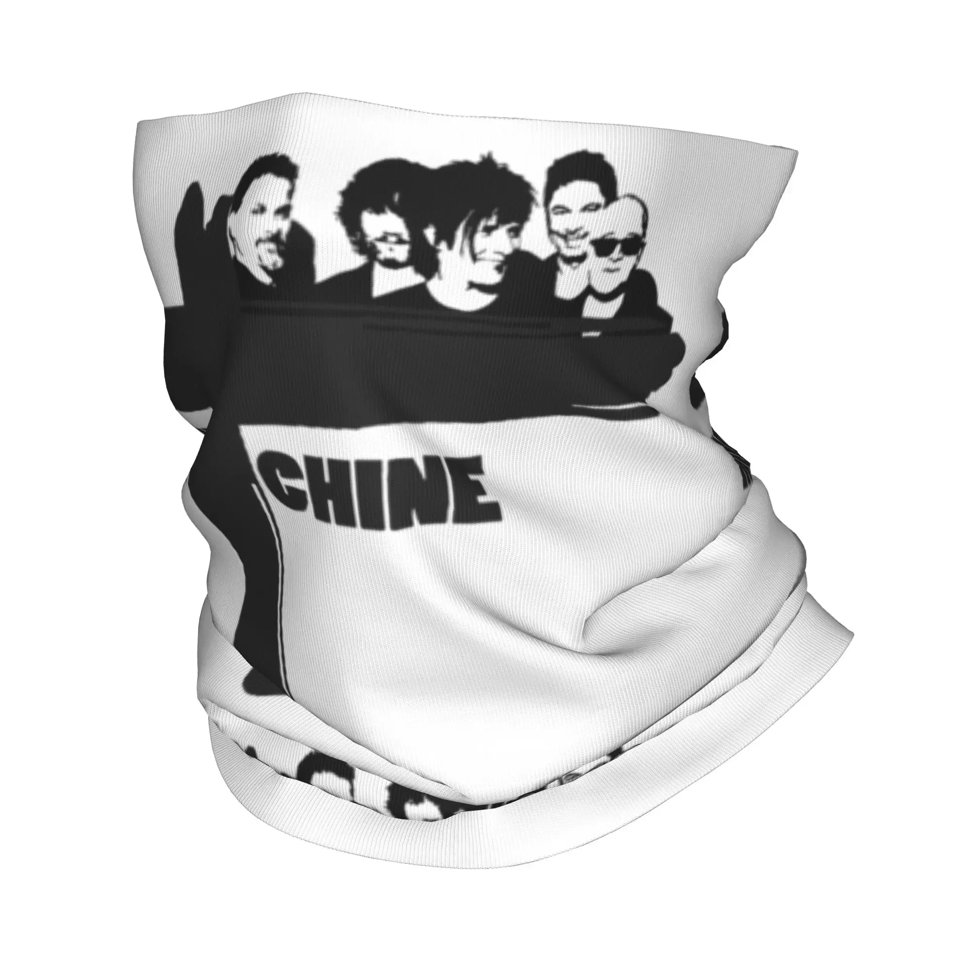 New Indochine Pop Rock Band France Bandana Winter Neck Warmer Women Windproof Wrap Face Scarf for Ski  Gaiter Headband