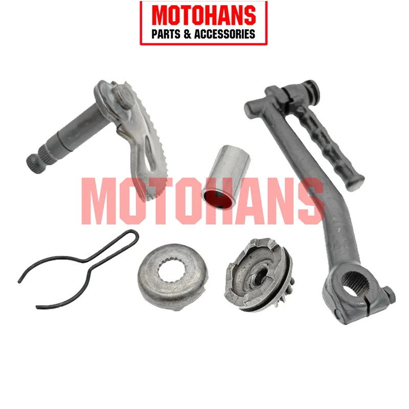 

BX22100032 MOTORCYCLE SCOOTER MOPED KICK STARTER ENGINE STARTING SHAFT KIT FOR GY6 50 60 80 100 139QMB ATV DIRT BIKE 13MM/10T