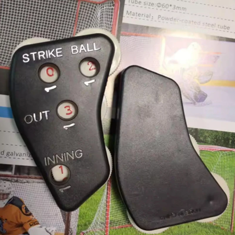 

Baseball Counter Clicker Scorer Clicker For Baseball Game Non-Slip Gear Design Outdoor Sports Accessory Baseball game Whistle