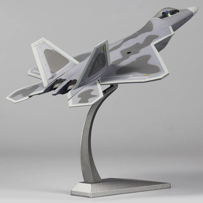 1/72 Scale Alloy Fighter F-22 US Air Force Aircraft F22 Raptor Model Aircraft Plane Model Boy Toys Gift Original Box Collection