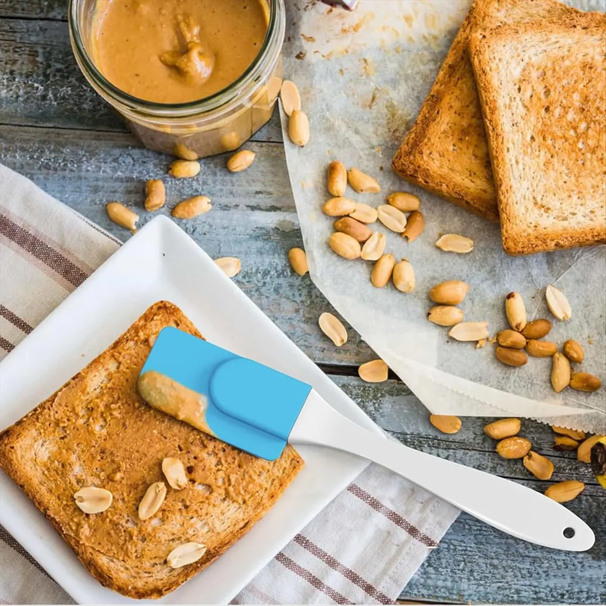 ABFW Peanut Butter Stirrer, Stainless Steel Peanut Butter Mixer Tool, Belongs to Professional Peanut Butter Stirrer Tool