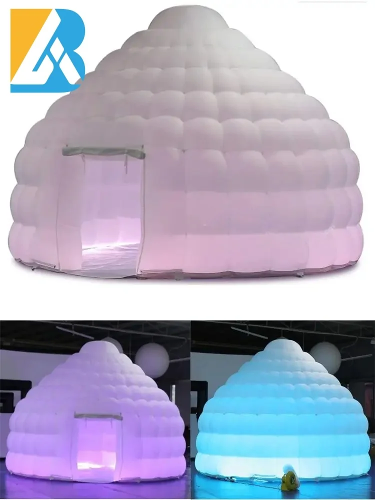 Custom Party Decorations Inflatable Igloo Party Tent for Event Decor Supply Toys