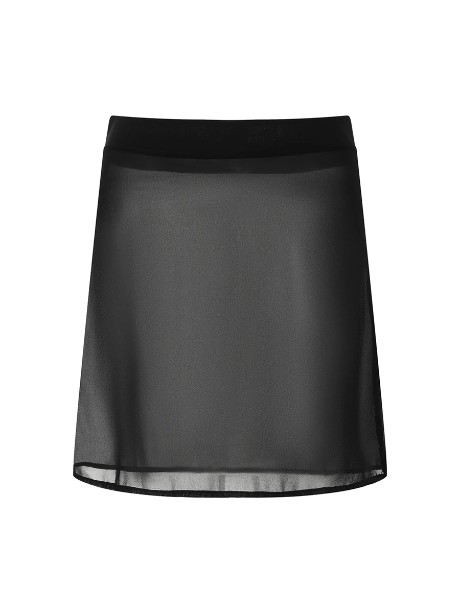 

Women s Beach Cover Up Skirt Solid Color Dot Print Bathing Suit Cover Up for Seaside Pool