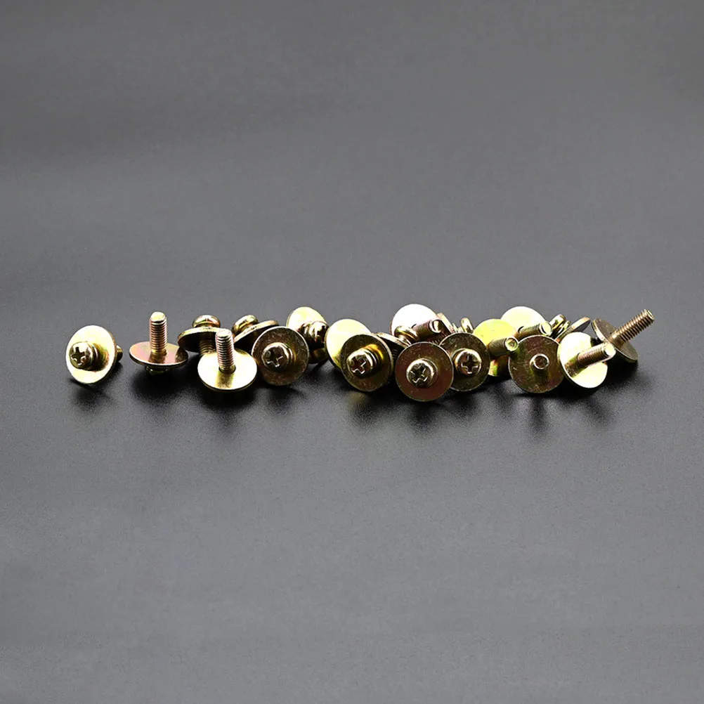 

20pcs Snare Drum Screws Mounting Hardware Durable Metal Bass Lug Replacement Parts For Drum Repairs Accessories