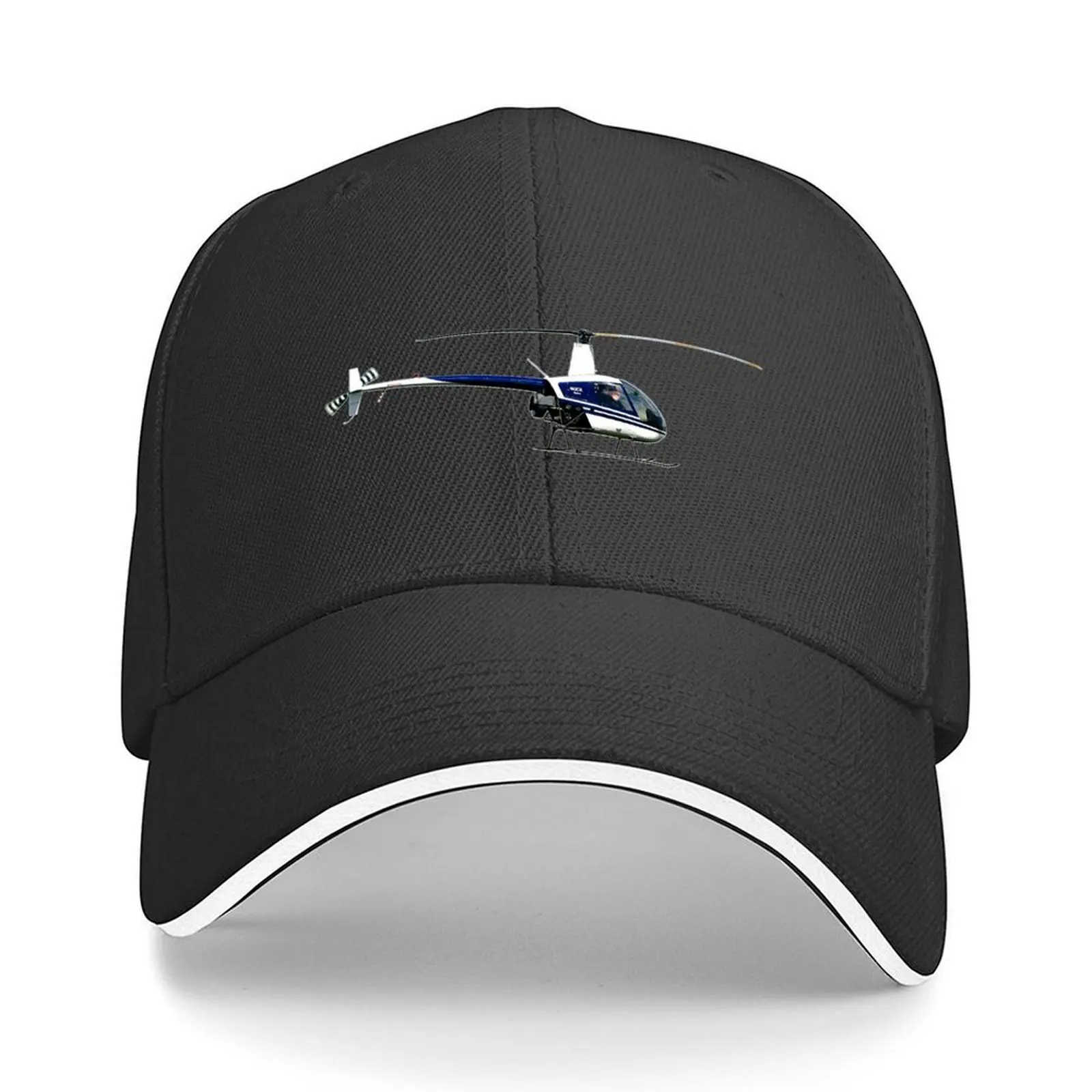 

Robinson R22 Baseball Cap Beach Outing black sun caps Visor Women's Beach Visor Men's