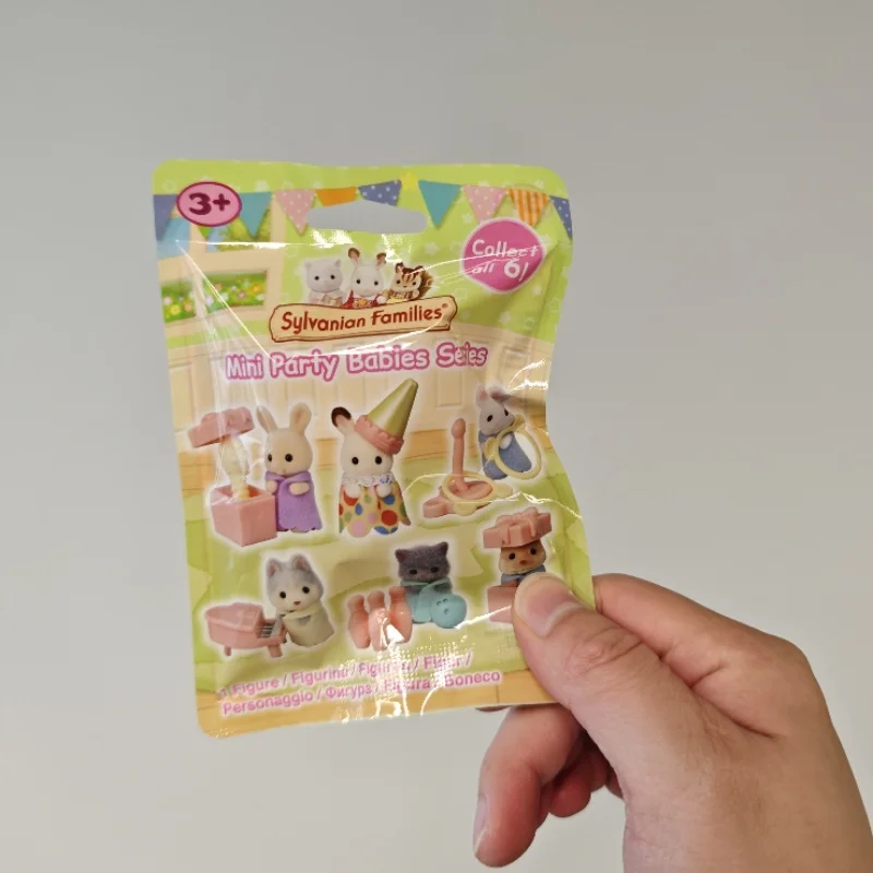 Sylvanian Families Lalka Niespodzianka Miniaturki Mebli Calico Critters Zabawki dla Dziewczynek Dzieci Zabawki na Przyjęcia dla Niemowląt Seria Zabawek dla Dzieci Prezent