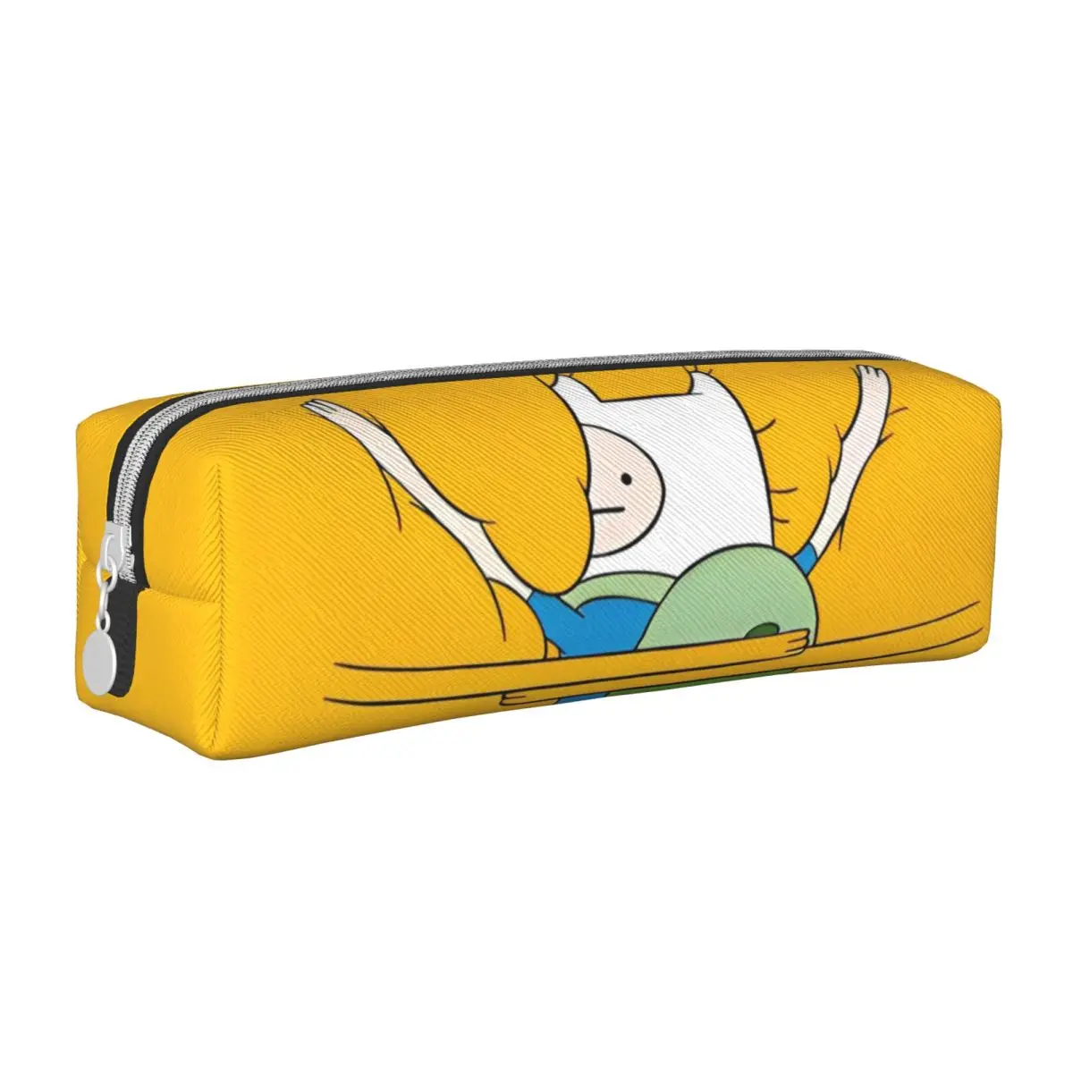 Finn And Jake Adventures Time Pencil Case Cartoon Pencil Pouch Pen Box for Student Big Capacity Bag Students School Stationery