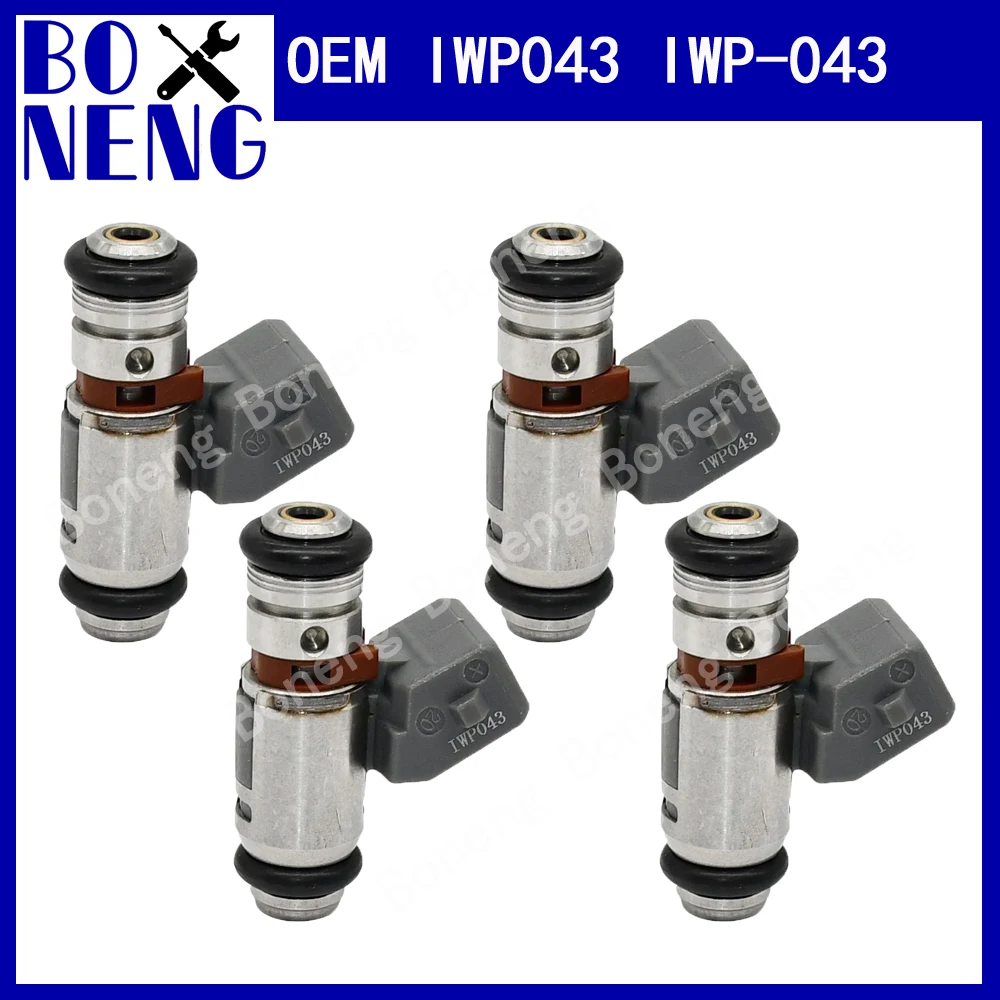 4 Pçs/lote OEM IWP-043 Bico Injetor de Combustível Do Carro Para Volkswagen Gol Parati Quantum Santana DUCATI IWP043 214310004310 50101002
