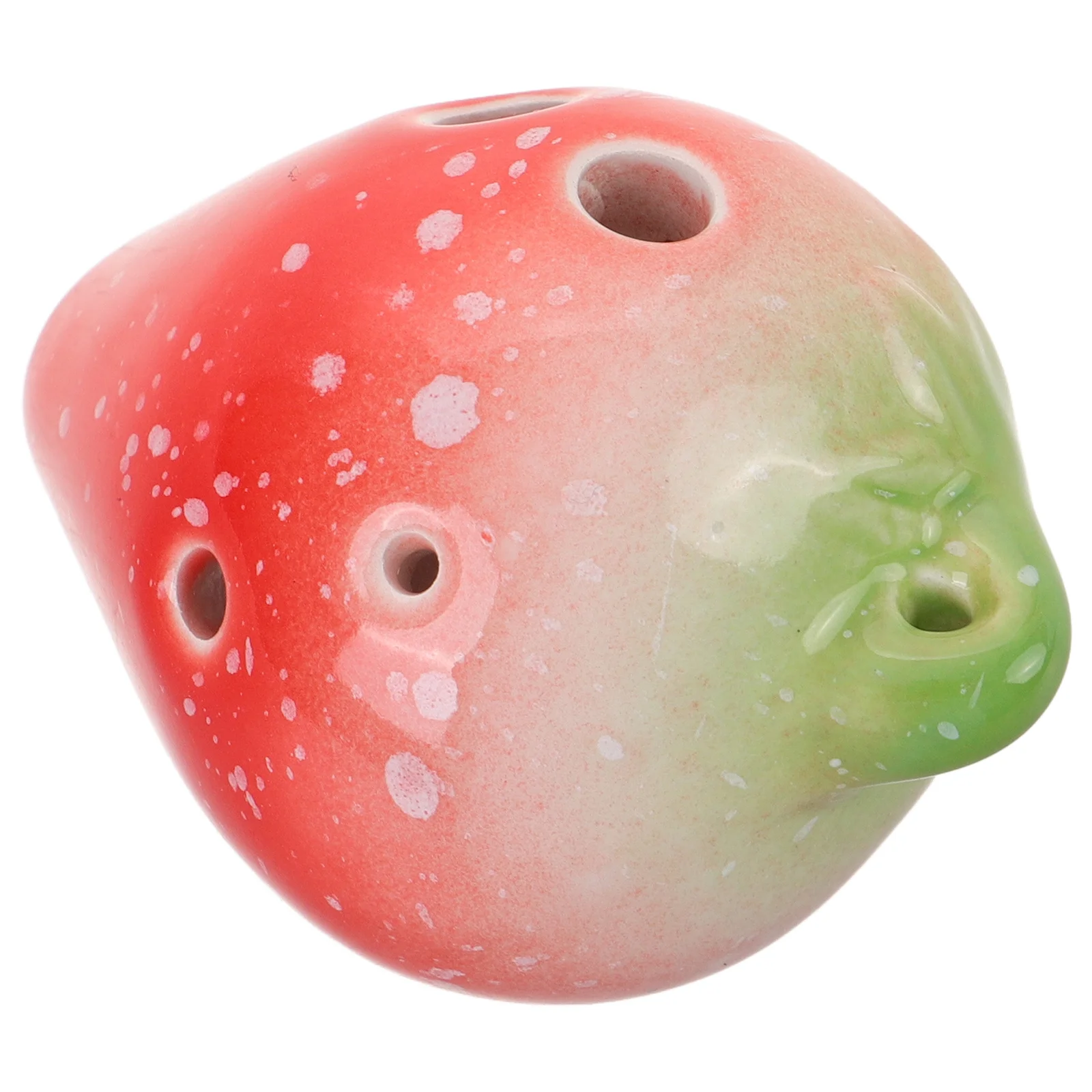 

6 Hole Strawberry Ceramic Ocarina Portable Beginner Wind Instrument for Kids Music Learning Early Practice Portable Ocarina
