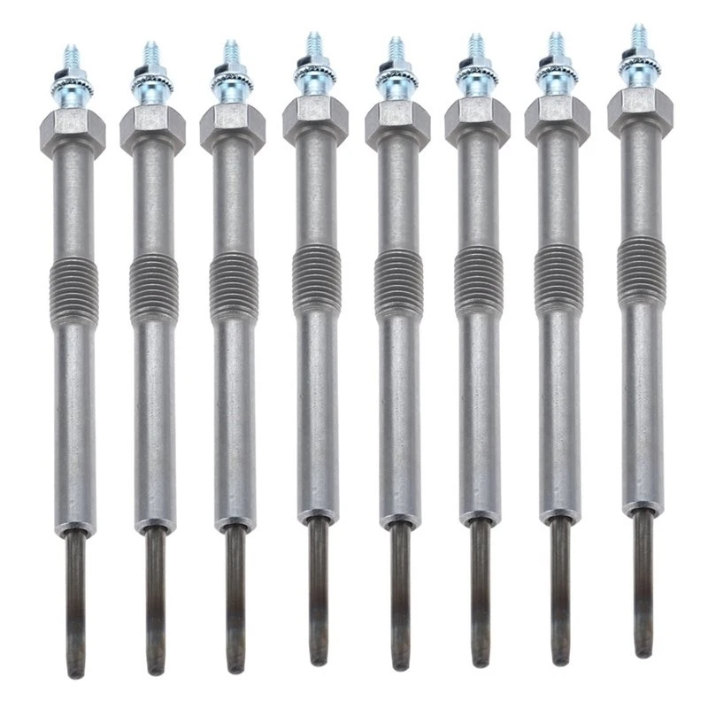 For car-DRX00057 Ignition Diesel Header Glow Plug 8PCS 12639701 97364968 For Chevy Express Silverado GMC Savana Sierra Savane