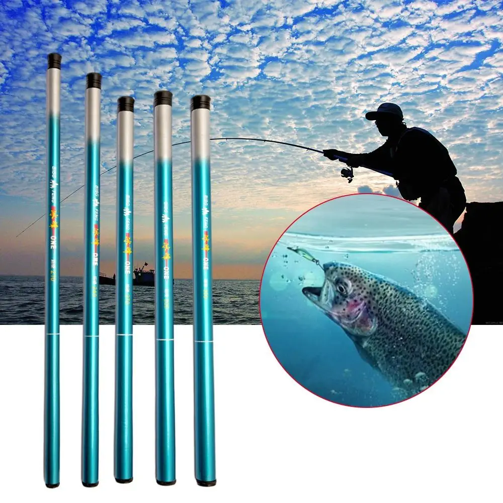 

Lake Portable Travel Stream Hand Pole Fishing Tackle Telescopic Fishing Rod Carp Feeder