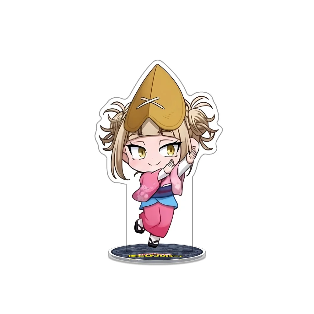 My Hero Academia Acrylic Stand Keychain 2026 Izuk Baku Todo Hawk Aiza AllMight Cute Q Desktop Decor Custom Figure