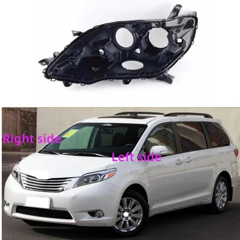 

For Toyota Sienna 2016 2017 2018 headlight base headlamp House headlamp rear cover auto headlight back house headlamp rear shell