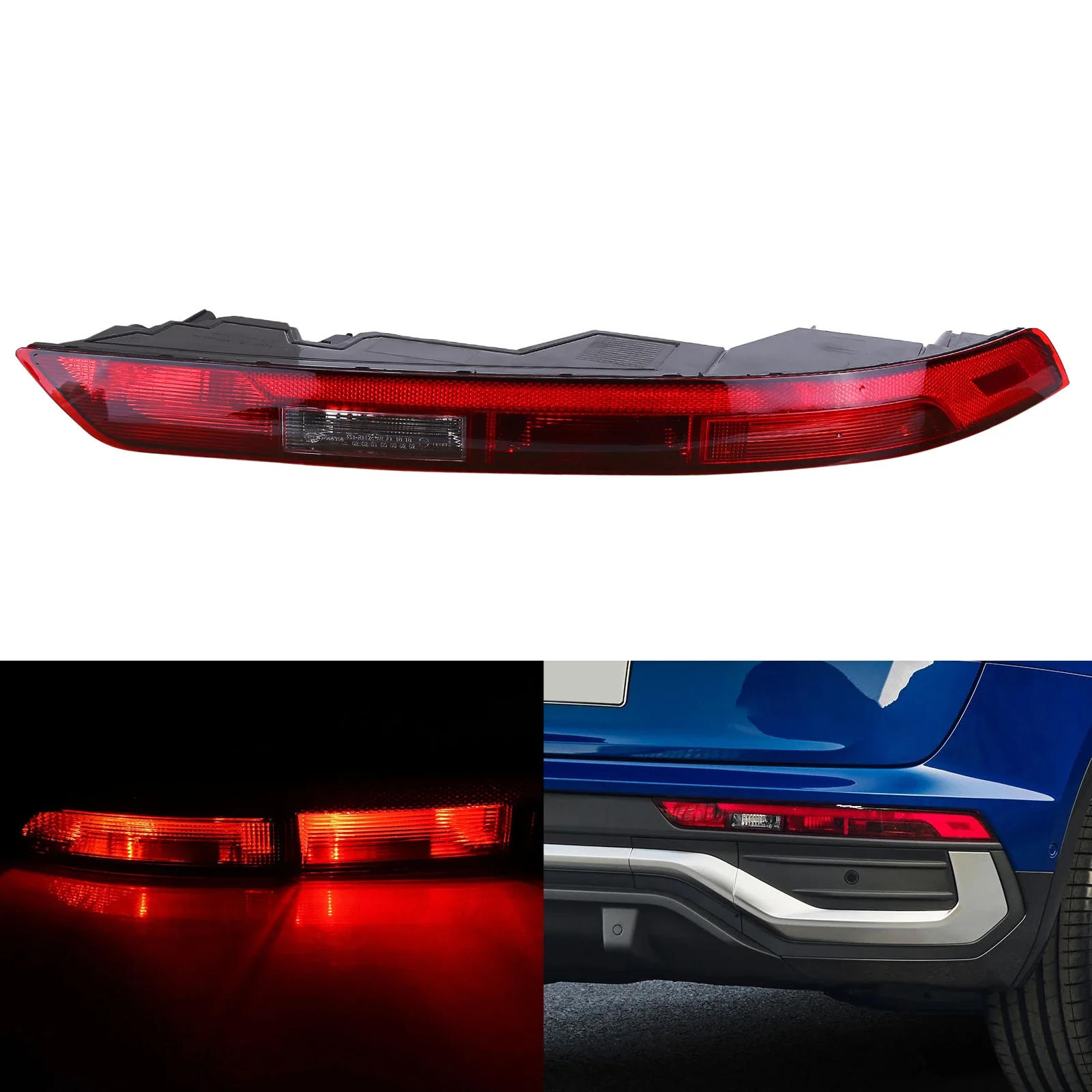 

12V DC 80A945069A Right Rear Light Bumpers Reflector Lights Compatible for Q5 FY Rear Light R/H