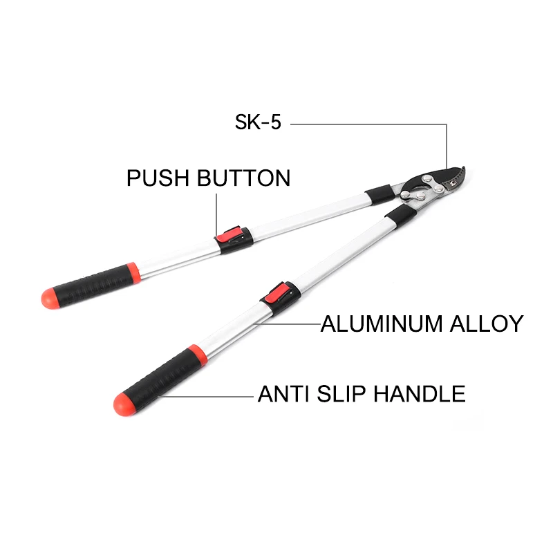 فرع المقلم الطويل لمط حديقة SK5 الصلب حديقة مقص أداة المهنية أدوات يدوية البستنة شجرة الفاكهة تشذيب المقصات