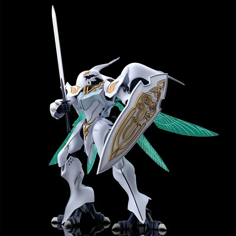 ในสต็อกของแท้ Bandai HG 1/72 Jihad Shideng Pa Aura Battler Dunbine ประกอบอะนิเมะ Action Figure ของเล่นสะสมของขวัญ