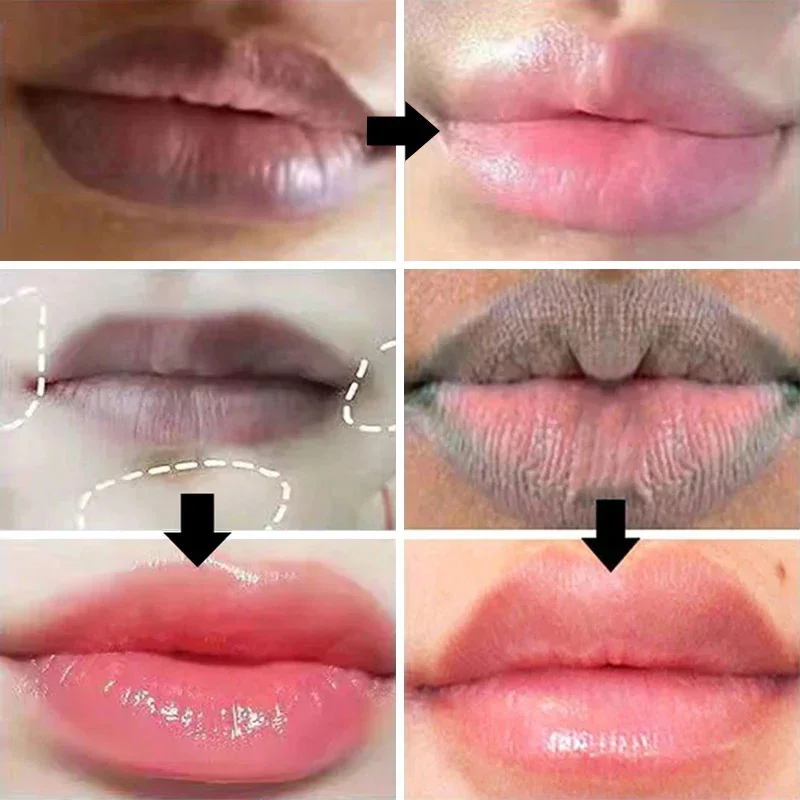 Entfernen dunkle Lippen balsam aufhellende Melanin maske Glanz öl Peeling saubere Feuchtigkeit creme koreanische Pflege produkte Make-up Schönheit