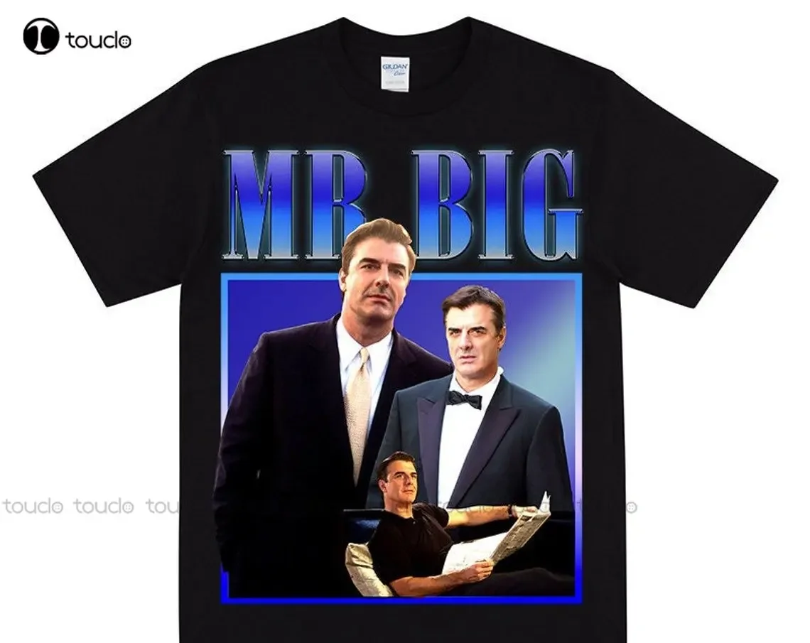 Mr Big  T-Shirt Carrie & Mr Big Funny Gift For Women You'Re The Mr Big To My Carrie Vintage Preppy Shirt
