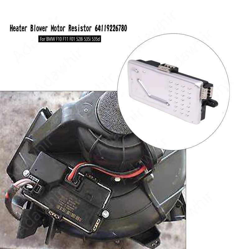 

AC Heater Blower Motor Regulator Resistor For BMW F10 F11 F01 64119311938 64119226780 64119355981