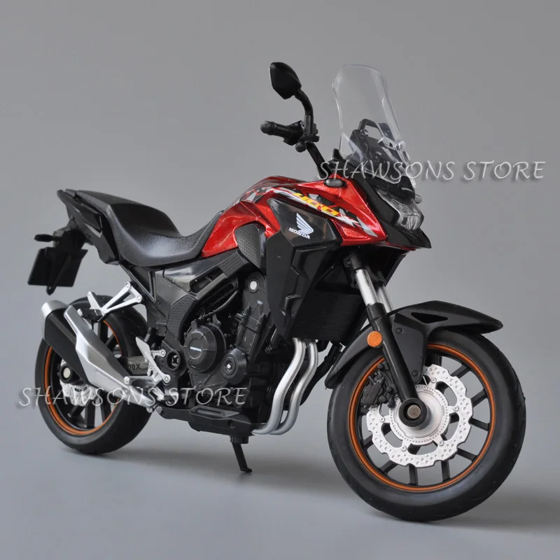 1:12 Scale Diecast Motorcycle Model Toy Honda CB400X Street Bike Miniature Replica