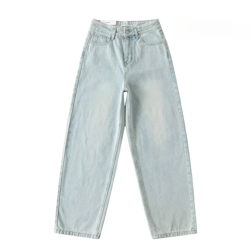 Sivatu 2025 Wide Leg Denim Pants - High Rise Stretch Jeans & Classic Pocket Design All-Day Comfort