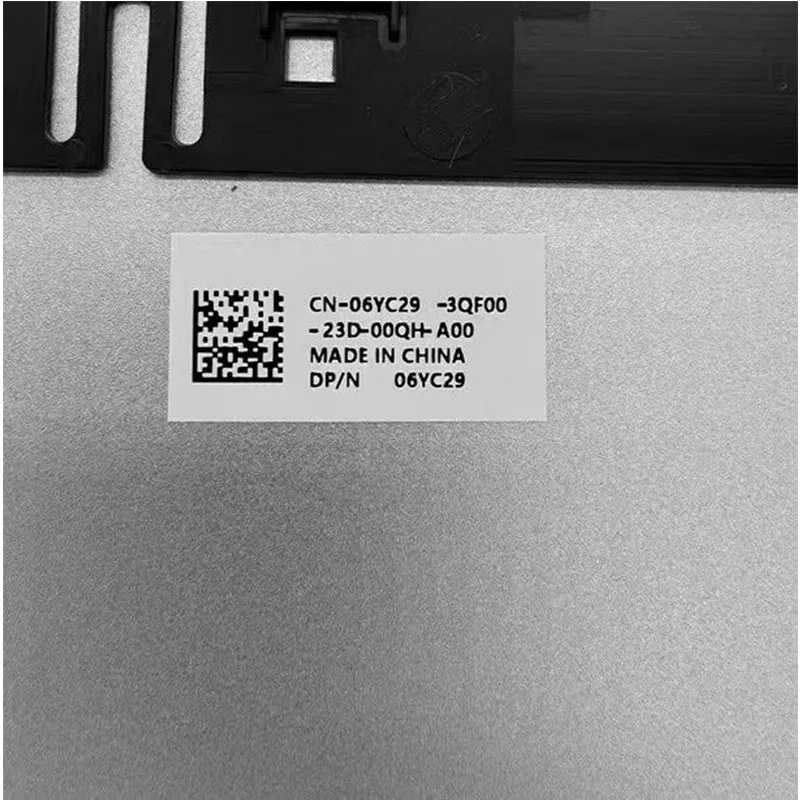 LCD Back Cover Top Cover/Bottom Case Base Cover for Dell Inspiron 16Plus 7620 7625 2-in-1 0VNMYX/06YC29 Silver Color