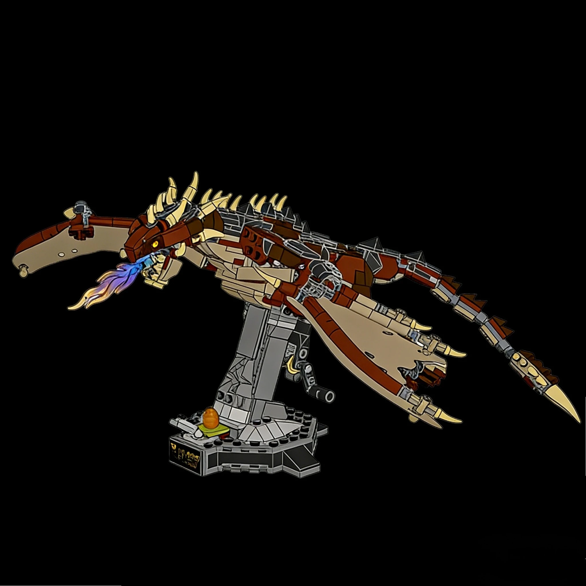 伝説の危険な飛龍76406 組み立てブロックセット クリスマスギフトに最適 レゴ互換パーツ、671ピース