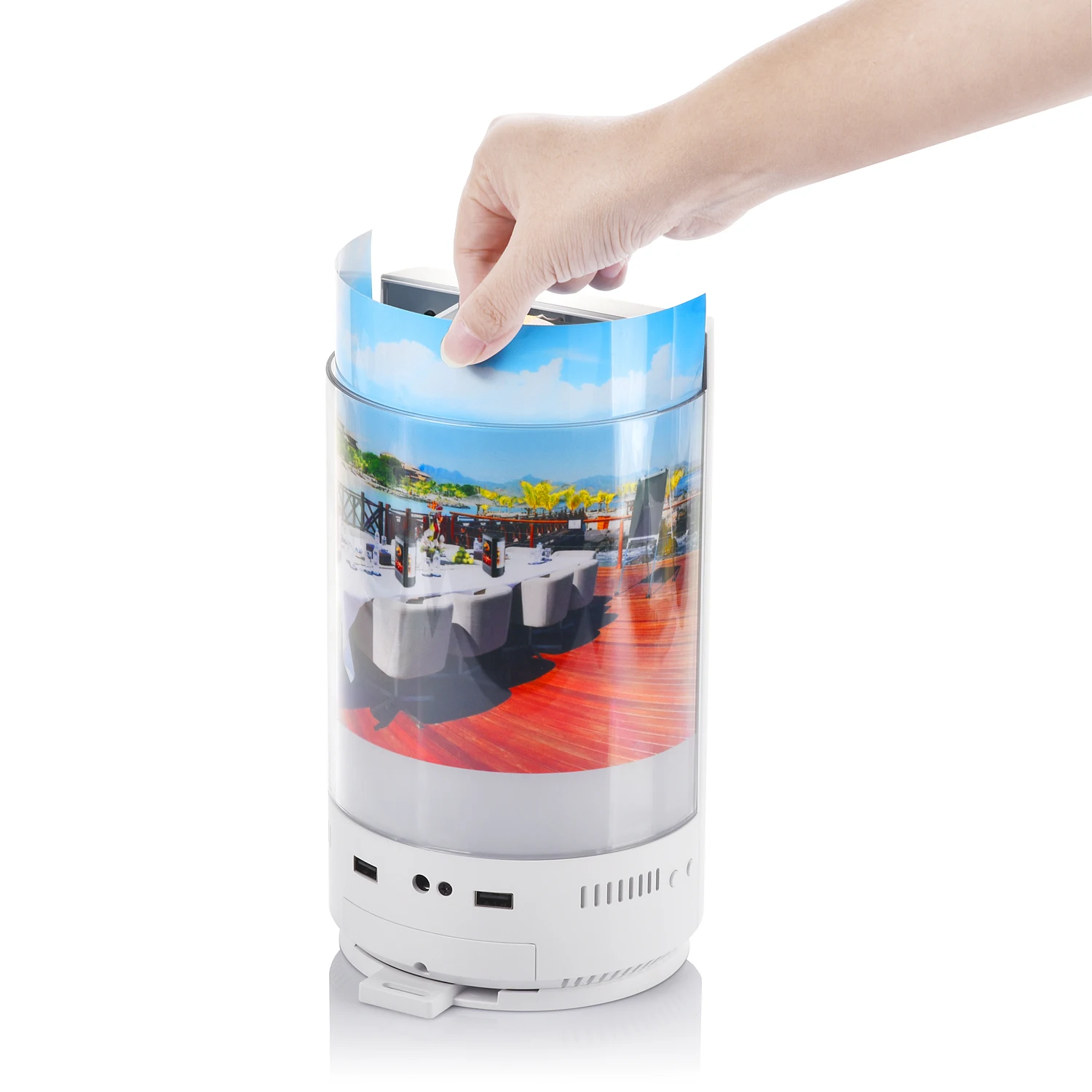 FYD-04 RK3126 رقاقة معدات تقديم الطعام قائمة Led لمطعم Lcd الجدول حامل محطة الطاقة بنوك الطاقة الهواتف