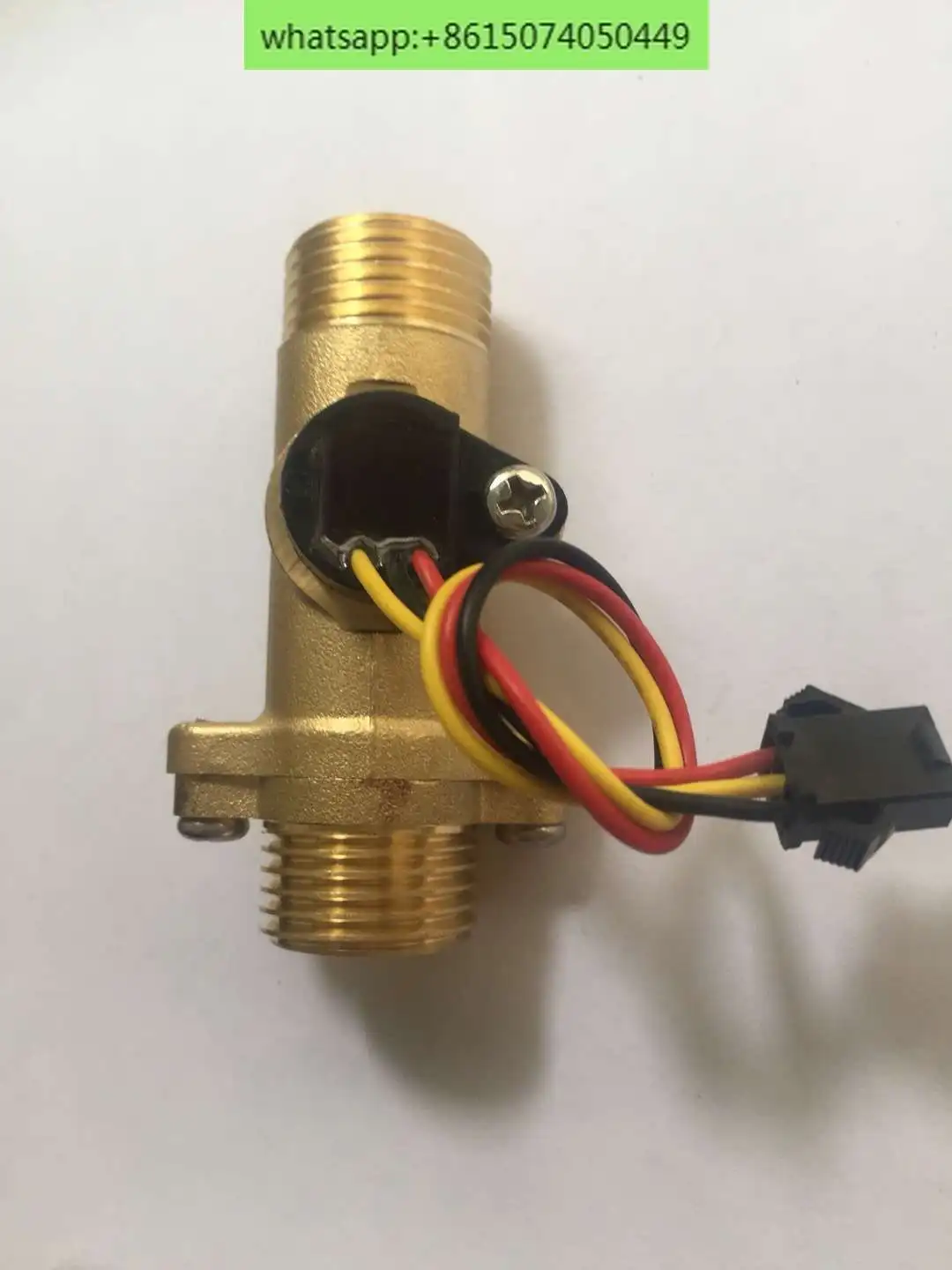 

Water flow sensor gas water heater accessories Daquan copper Hall three-wire water flow switch external control valve