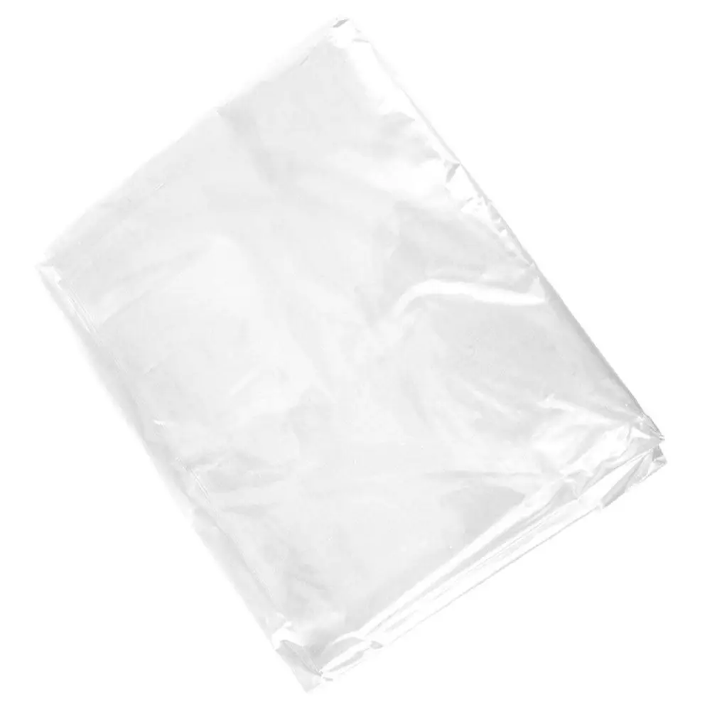

12Pcs Clear Vinyl Garment Covers Protective Clothing Bags for Dresses Blouses Suits Quick Solution for Laundry Dry Cleaners