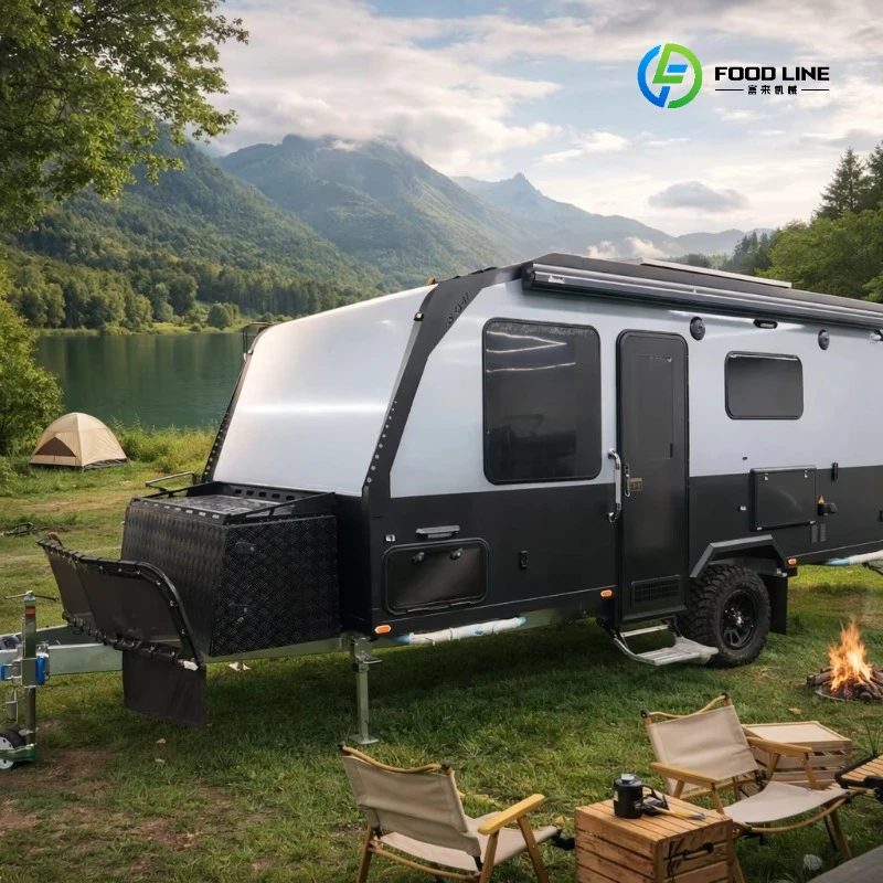 Off-road Motorhome Luxury Caravan with Modern Interior and Smart Features for Outdoor Adventure Customized