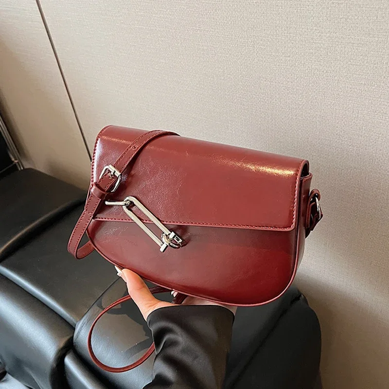

Niche Design PU Leather Women Shoulder Bags Summer Korean Lady Flap Small Square Bags Lady Casual Phone Purse