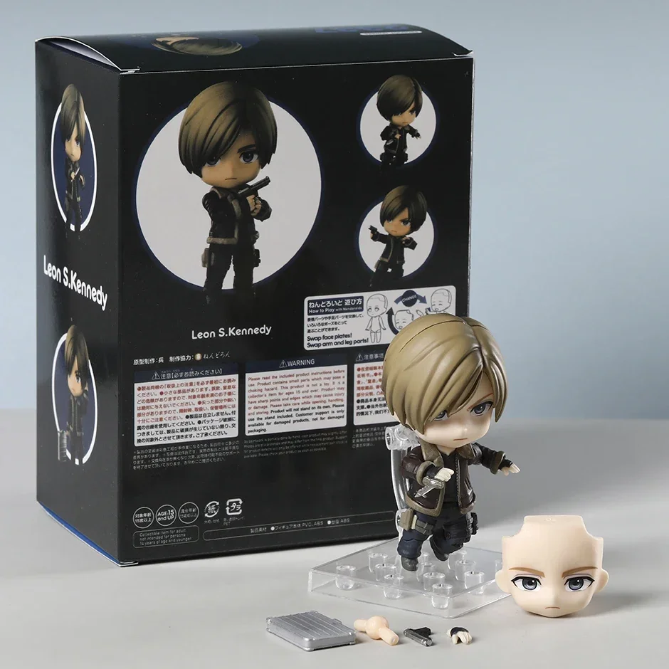レオン・S・ケネディ 2337 PVC アクションフィギュア顔変更可能モデル