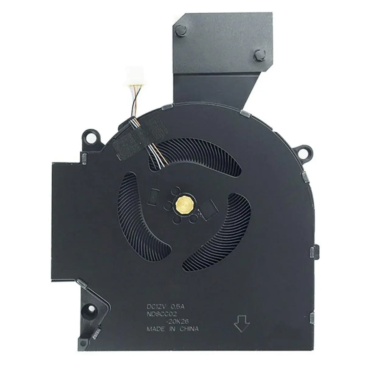 12V Cooling Fan for OMEN 16-B 16-C RTX3060 RTX3070 Replacement Heatsink Fan CPU