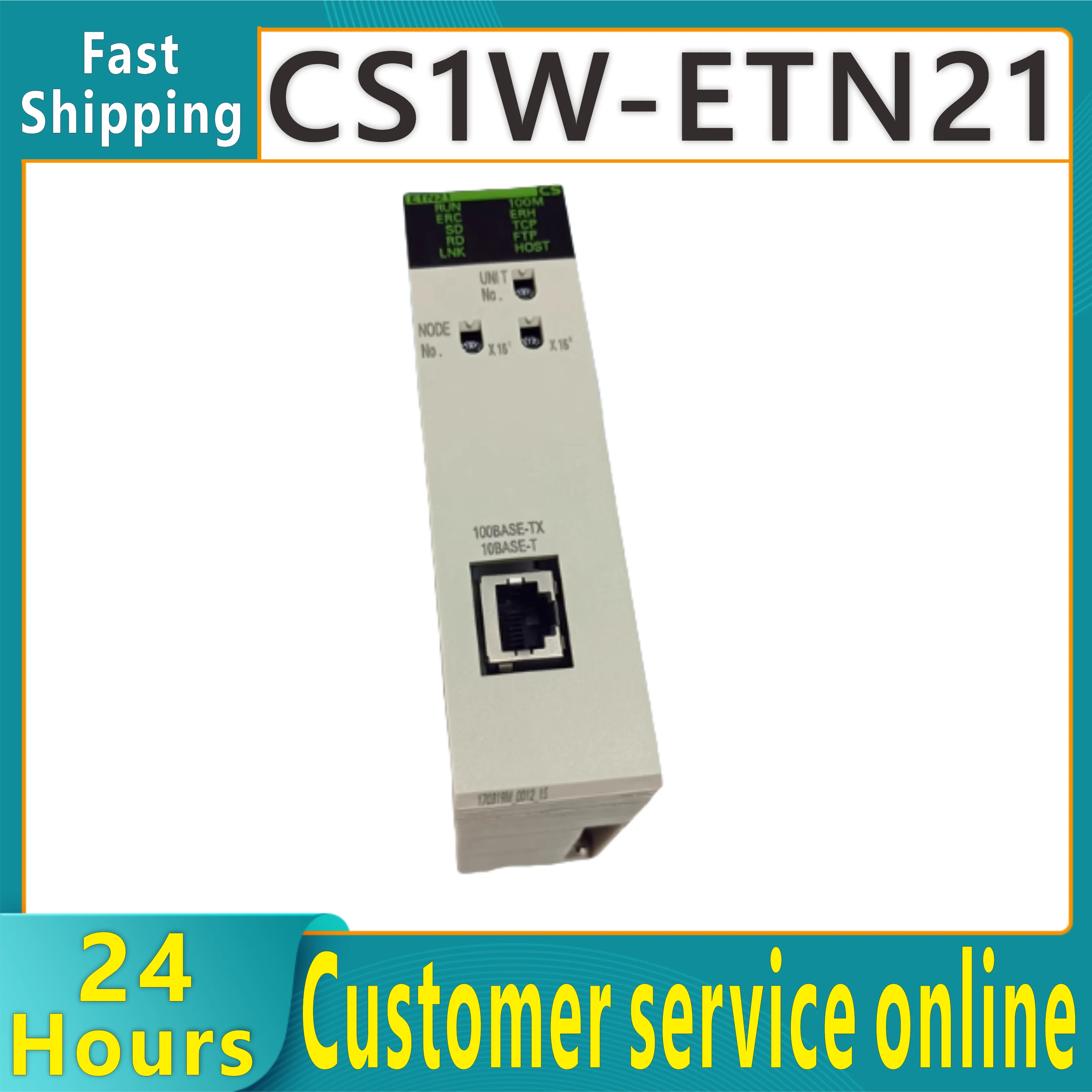 

Brand new original PLC module CS1W-ETN21/EIP