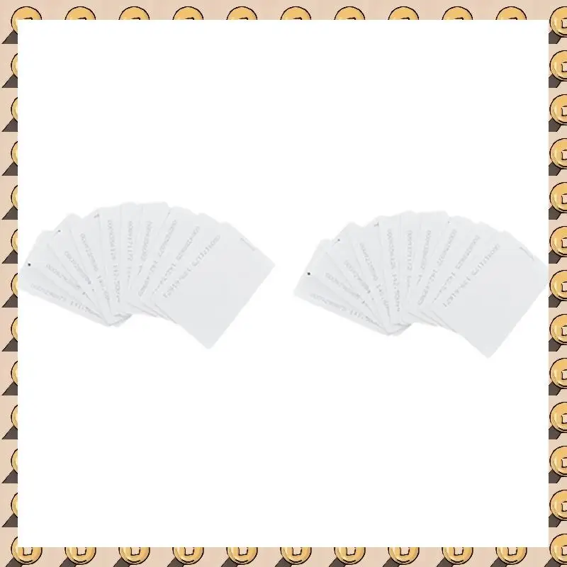 A003 40개 흰색 125Khz 0.8Mm RFID 액세스 근접 카드