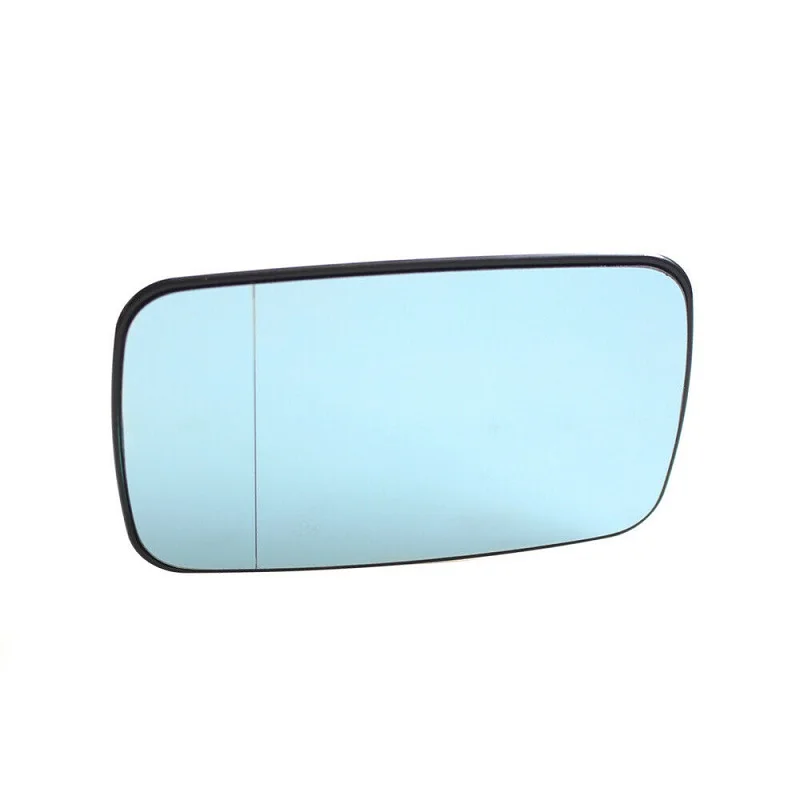 Left Right Rear View Lens Split Mirror Heated Glass Blue Rearview for BMW E46 99-05 Sedan 51168250438 Rear View Mirror