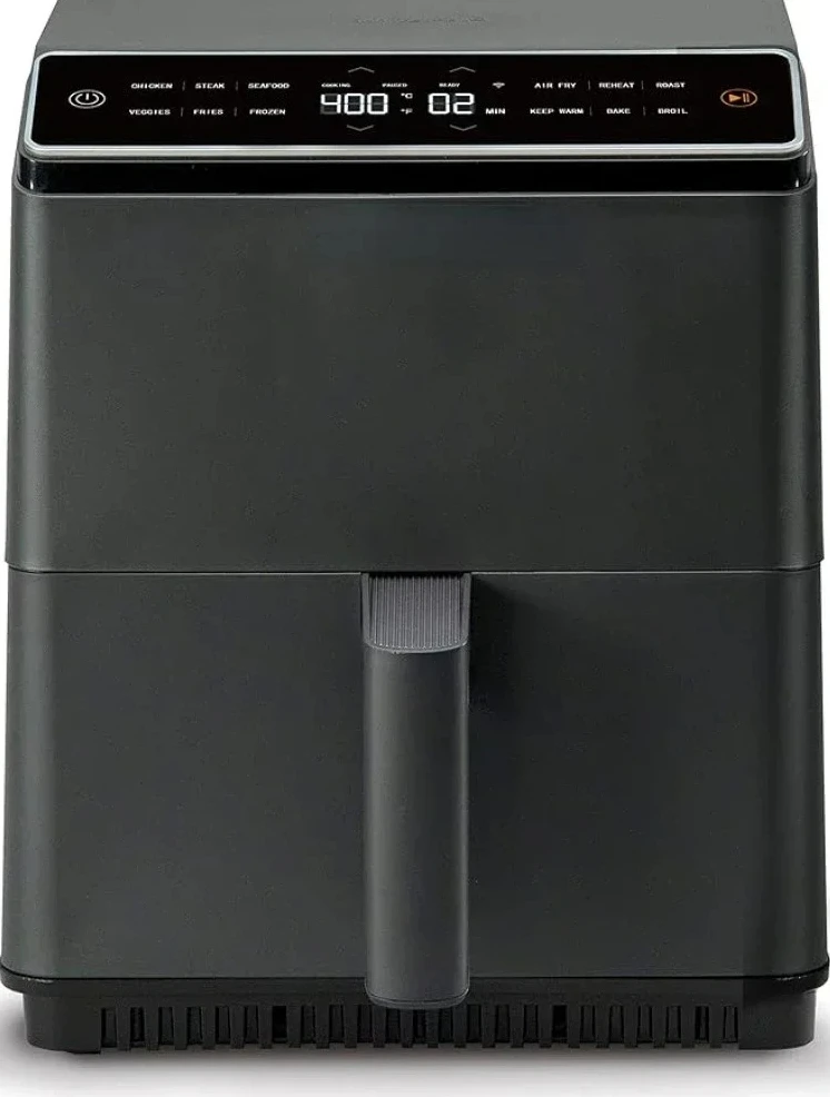 Air Fryer Dual Blaze, Precise Temps Prevent Overcooking, Heating Adjusts for a True Air Fry, Bake, Roast, and Broil,
