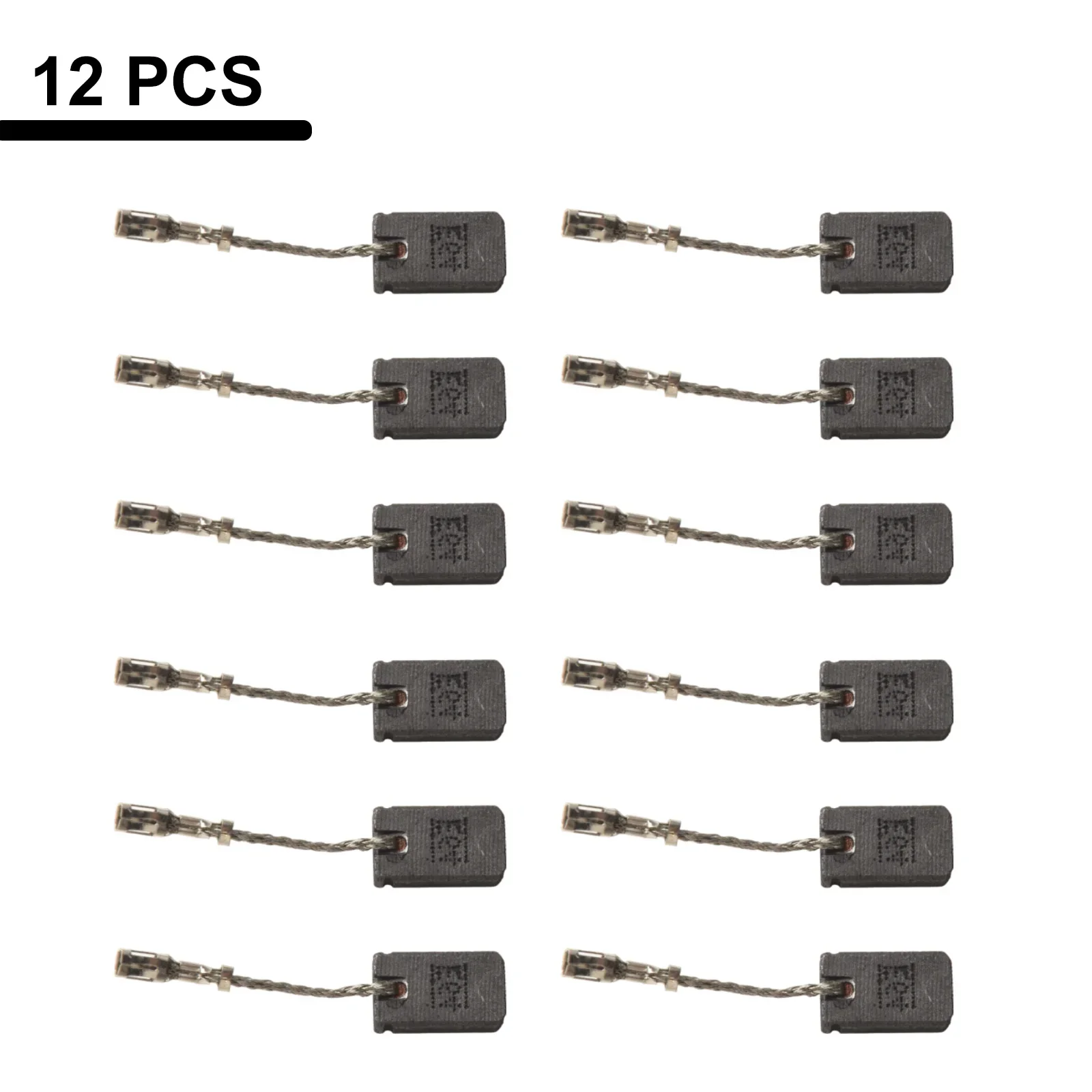 

12pcs Carbon Brush Motor Carbon Carbon For Bosch GWS 1000, 1100, 1400, 10, 11, 14, 15-125 Power Tool Accessories 5x10x17mm
