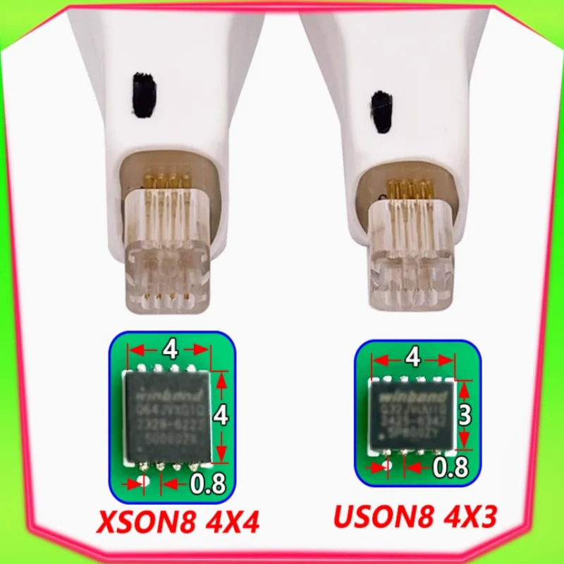 2025 NEW USON8 XSON8 non removable burning pin download cable spring pin hard disk data recovery read-write cable