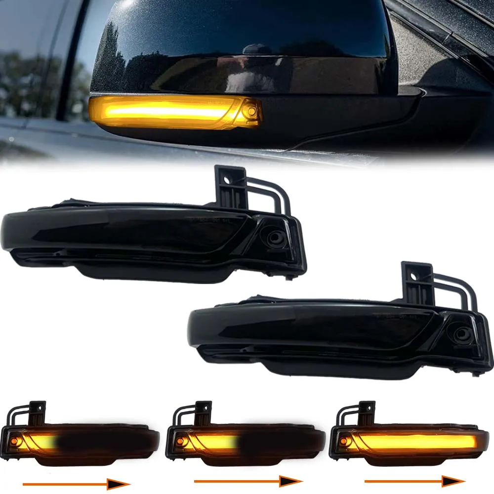 

Car Light Amber Dynamic LED Turn Signal Side Mirror Light Rear Mirror Blinker Lamp For Jeep Grand Cherokee WK2 SRT8 2011-2020