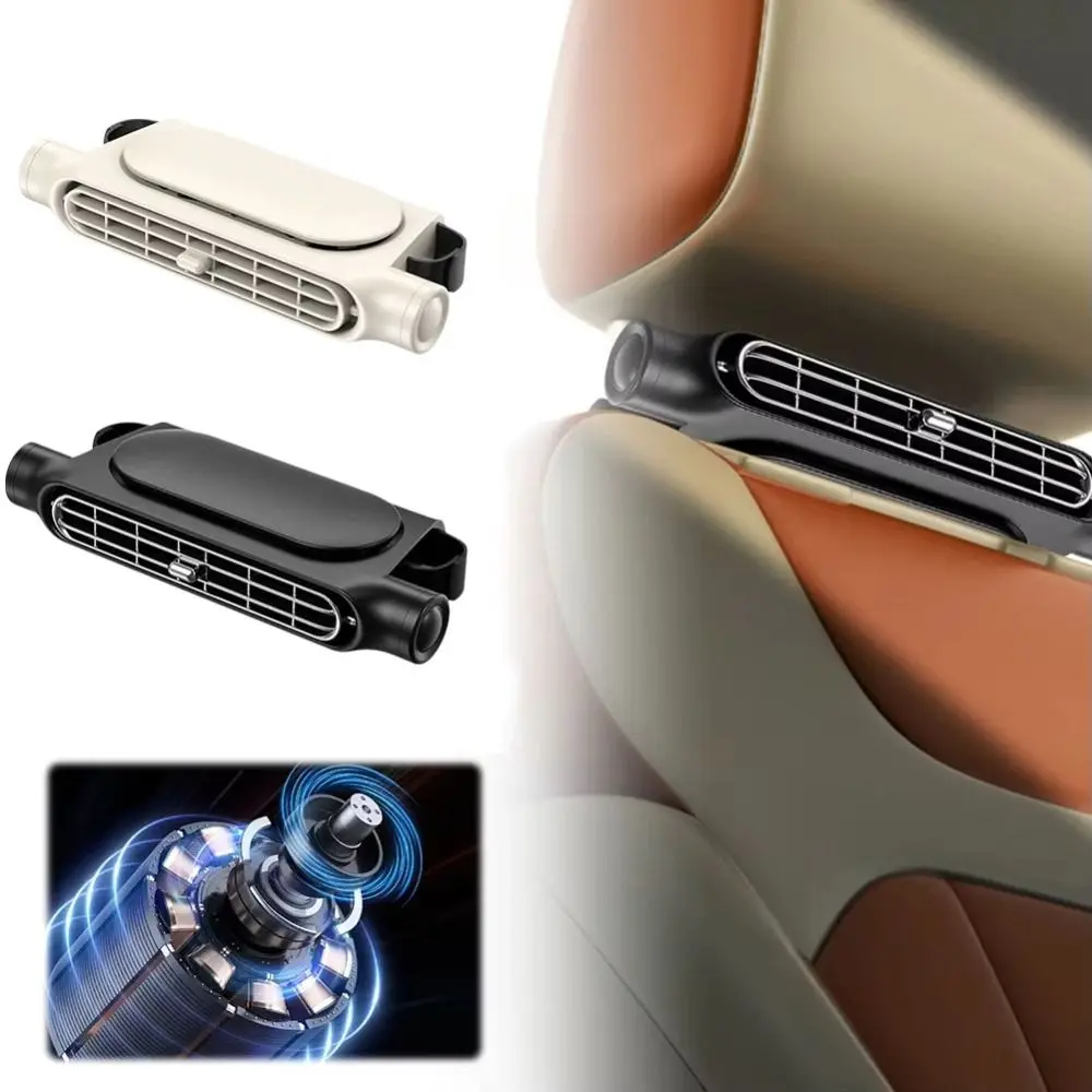 

Автомобильный вентилятор для подголовника с 3 скоростями, USB-питанием, портативный, бесшумный, для охлаждения воздуха в машине