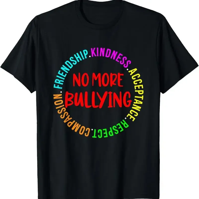 No more Bullying T Shirt Respect Kindness and Friendship