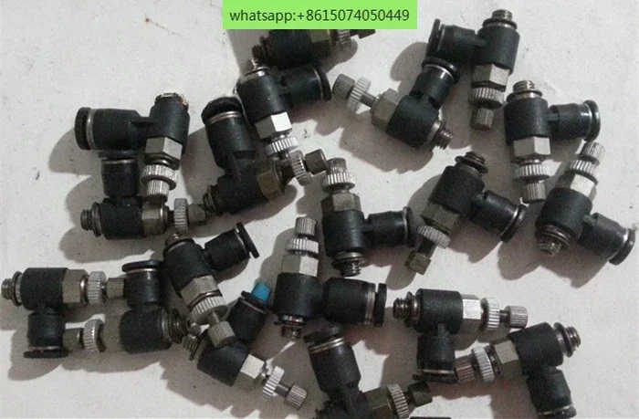 10PCS Throttle valve JSC4-M5A (M5 plug 4), JSC6-M5A (M5 plug 6) original second-hand, imported disassembly