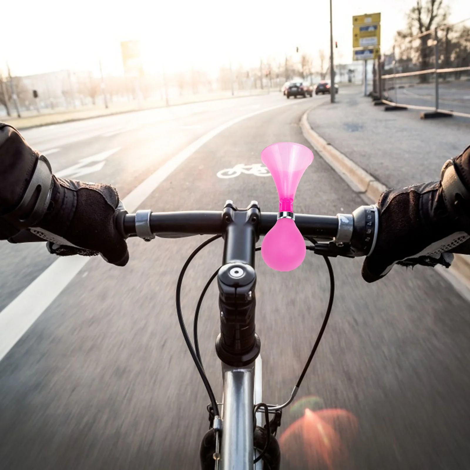 2 uds bocina de bicicleta bicicletas campana de bicicleta para niños accesorios bicicletas Scooter plástico niño