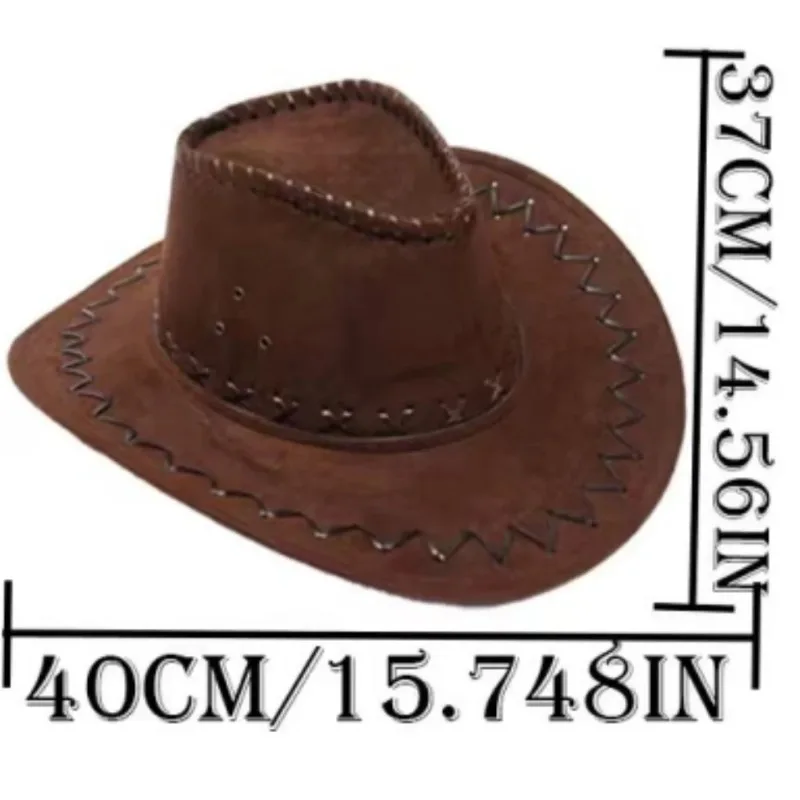 Western Cowboy-themed Costumes,Tassel vest belt cowboy hat fake mustache Suitable for Carnival Halloween Party Clothes Clubwear view 4