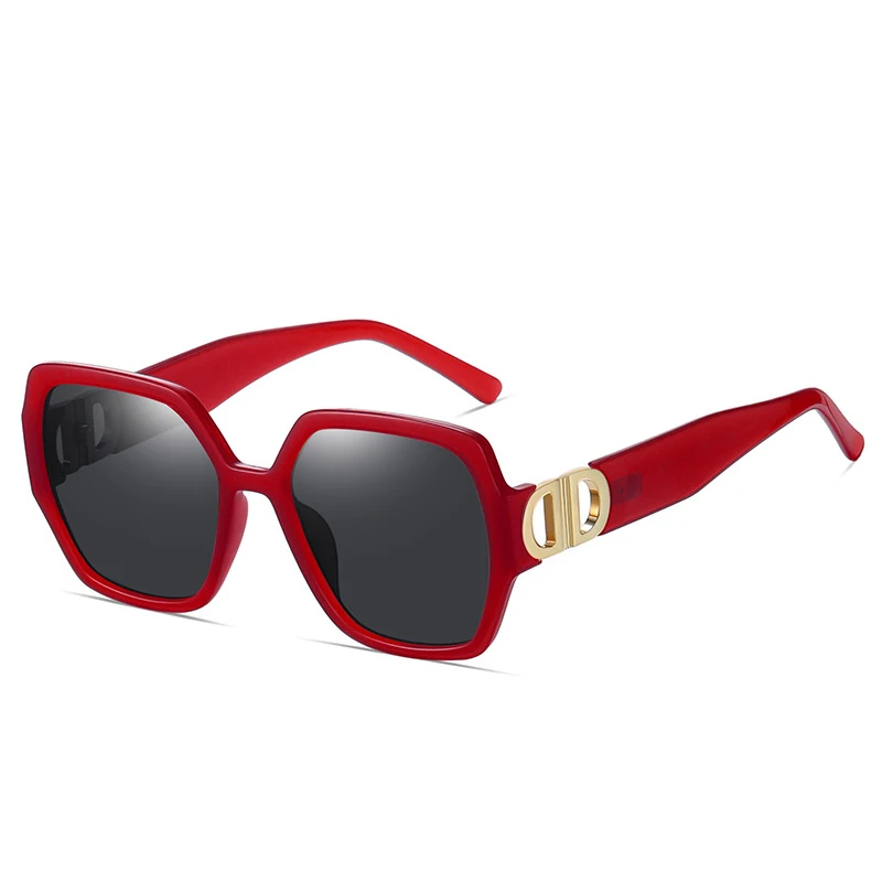 

Fashion Women's Sunglasses Vintage Brand Designer Sun Glasses for Women Retro Red Black Sunglasses Female Shades UV400 Eyewear